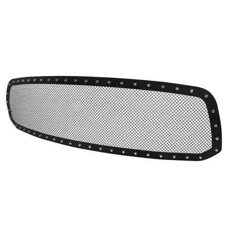 Spec-D Tuning 13-14 Dodge Ram 1500 Grille Insert HBG-RAM1315BKSS-YH